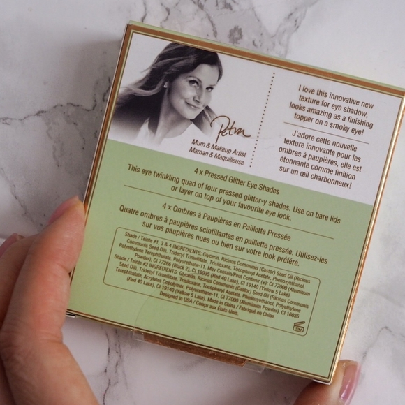 2/$20! Pixi Glittery Eye Quad - Gold Lava - Picture 6 of 6